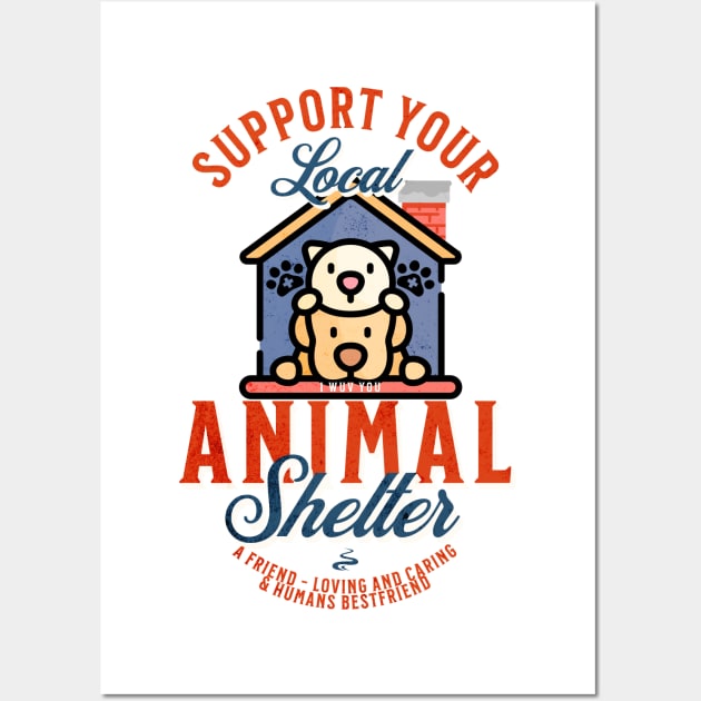 Support the Animals Wall Art by CloudEagleson